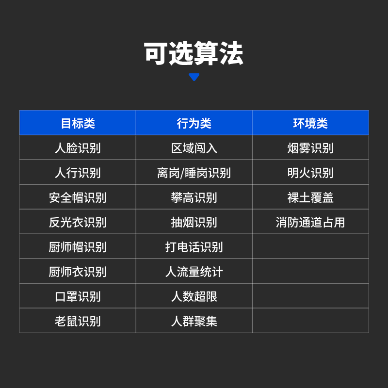 AI盒子多种算法